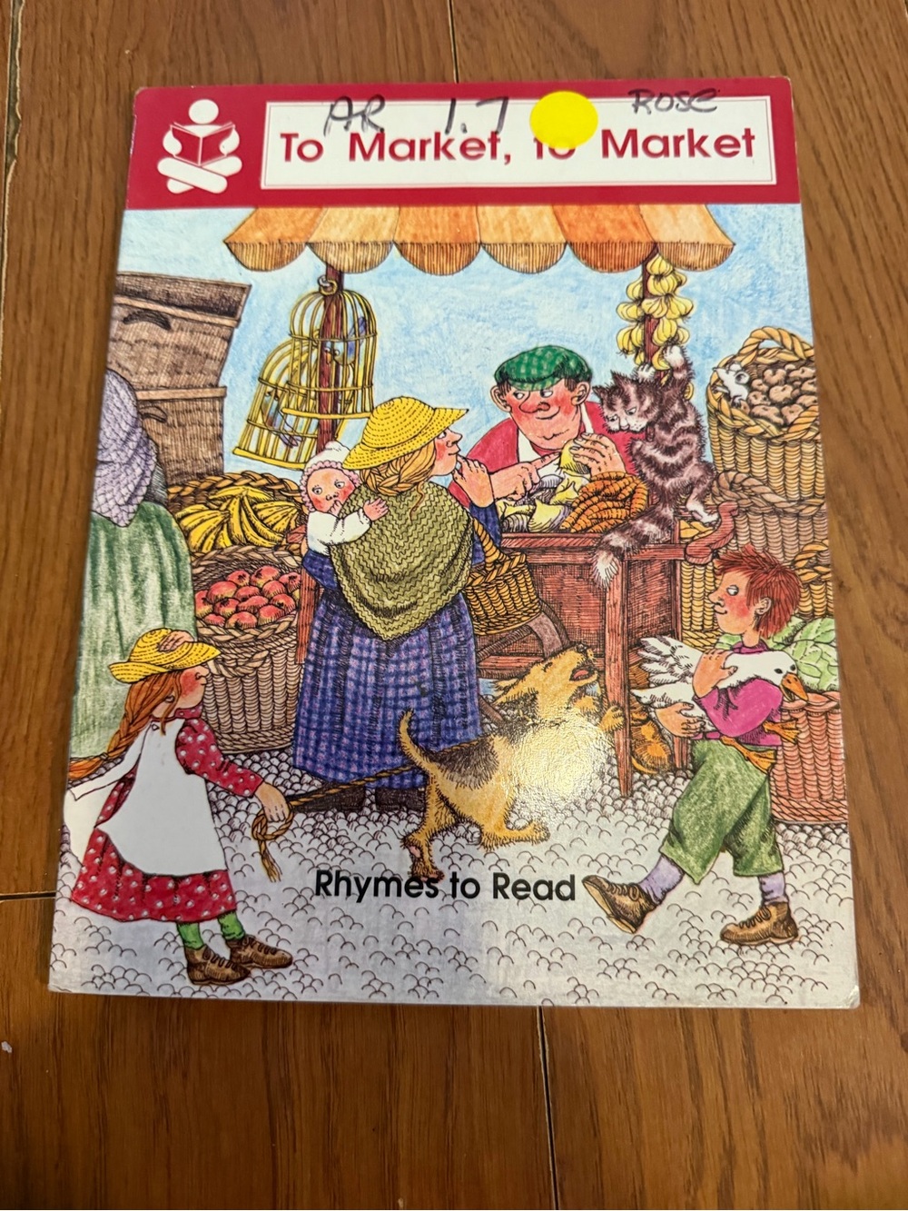 To Market, To Market Illustrated Children's Book - Multicolor